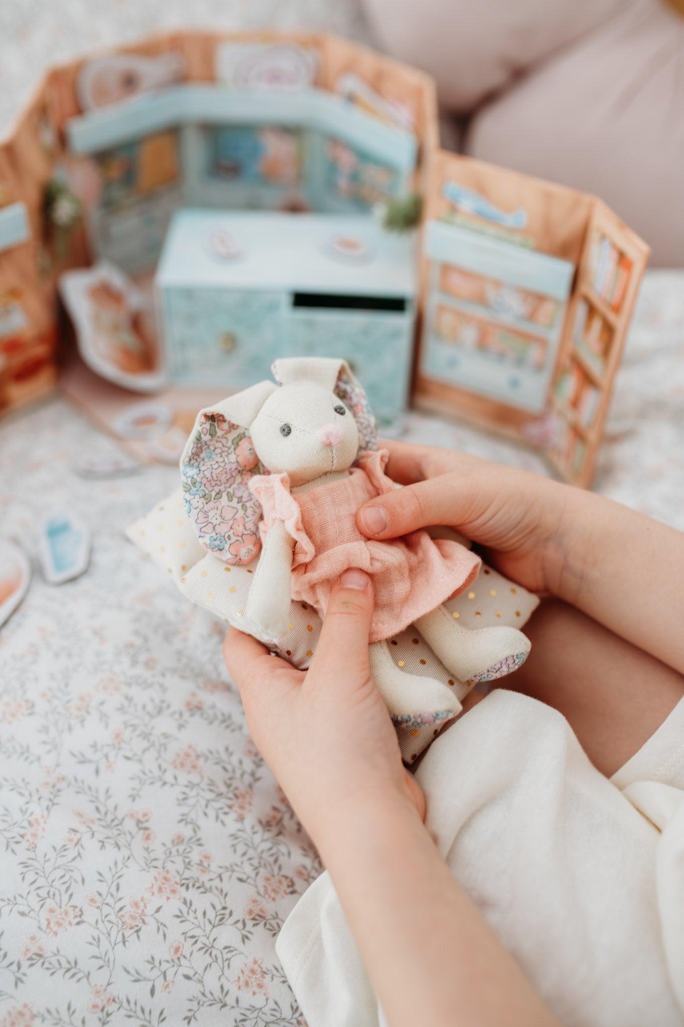 Betsy Bunny is the cutest little friend to play with.